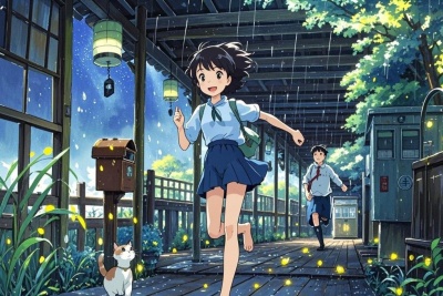 10分钟生成宫崎骏风治愈动画！零门槛AI工具+保姆级教程，单日变现1000+