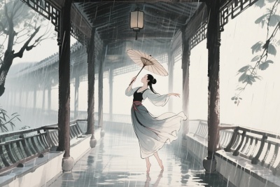 爆火的五音疗愈古风视频,普通人也能做!手把手教你从AI图生视频到剪辑变现!