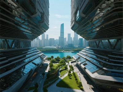 不会航拍也能做出城市大片？小白用这招，30秒震撼风光视频轻松搞定！