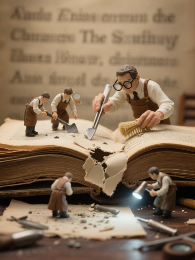 AI制作微观“小人物世界”科幻大片提示词