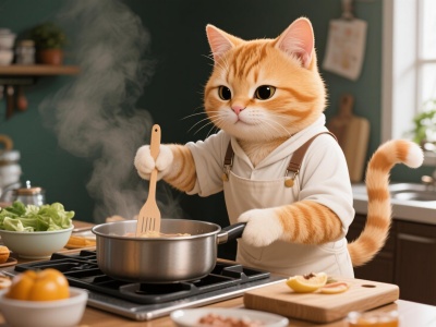 ai创意短视频全攻略一：0基础也能上手的AI制作大橘猫做饭视频