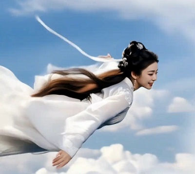 AI仙女飞天视频保姆级教程，小白3分钟就能学会