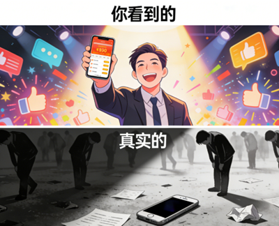 为什么别人天天“日入几百”，你一上手却赚不到钱？真相可能有点扎心