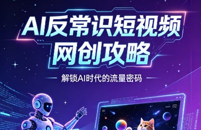 AI反常识短视频项目拆解，72条作品涨粉百万，零基础蓝海变现攻略
