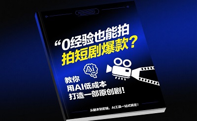 0经验也能拍短剧爆款？教你用AI低成本打造一部原创剧！
