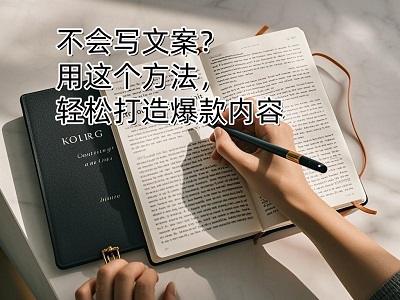 不会写文案？用这个方法，轻松打造爆款内容