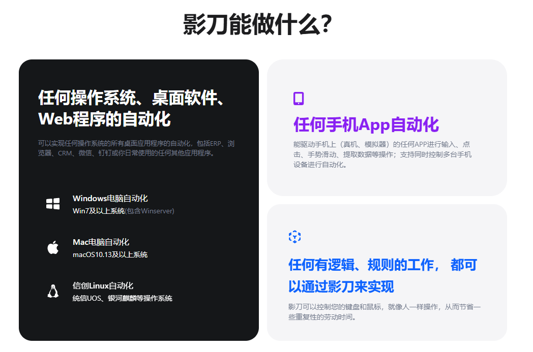 影刀RPA